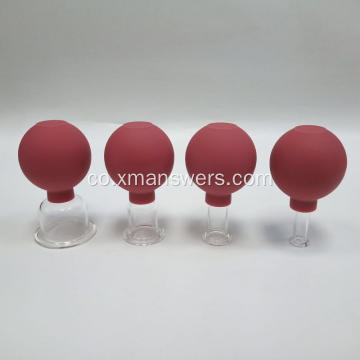 Set di massaggi tradiziunali di cupping in silicone